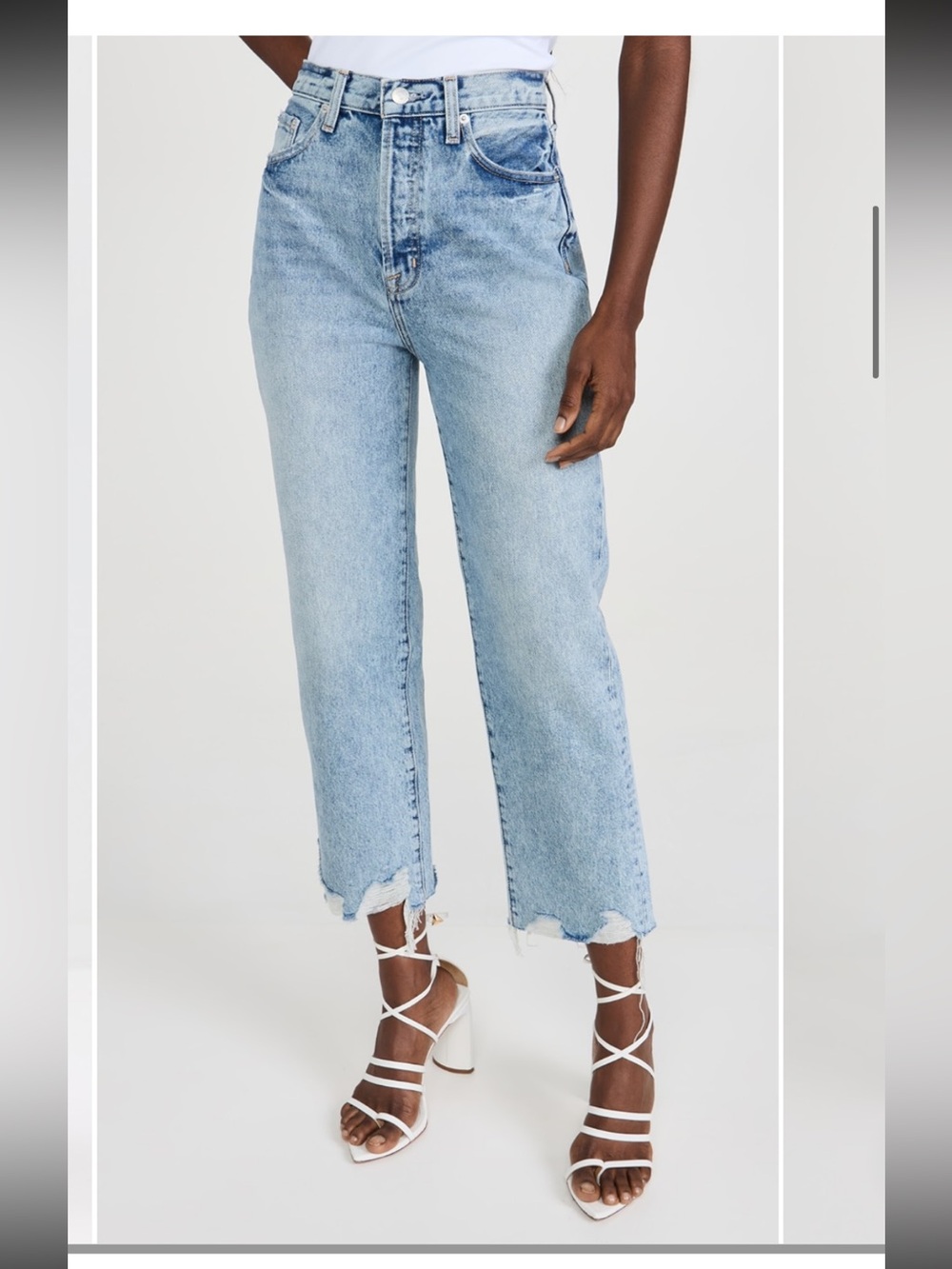 NWT Pistola Cassie High Rise Crop Jeans